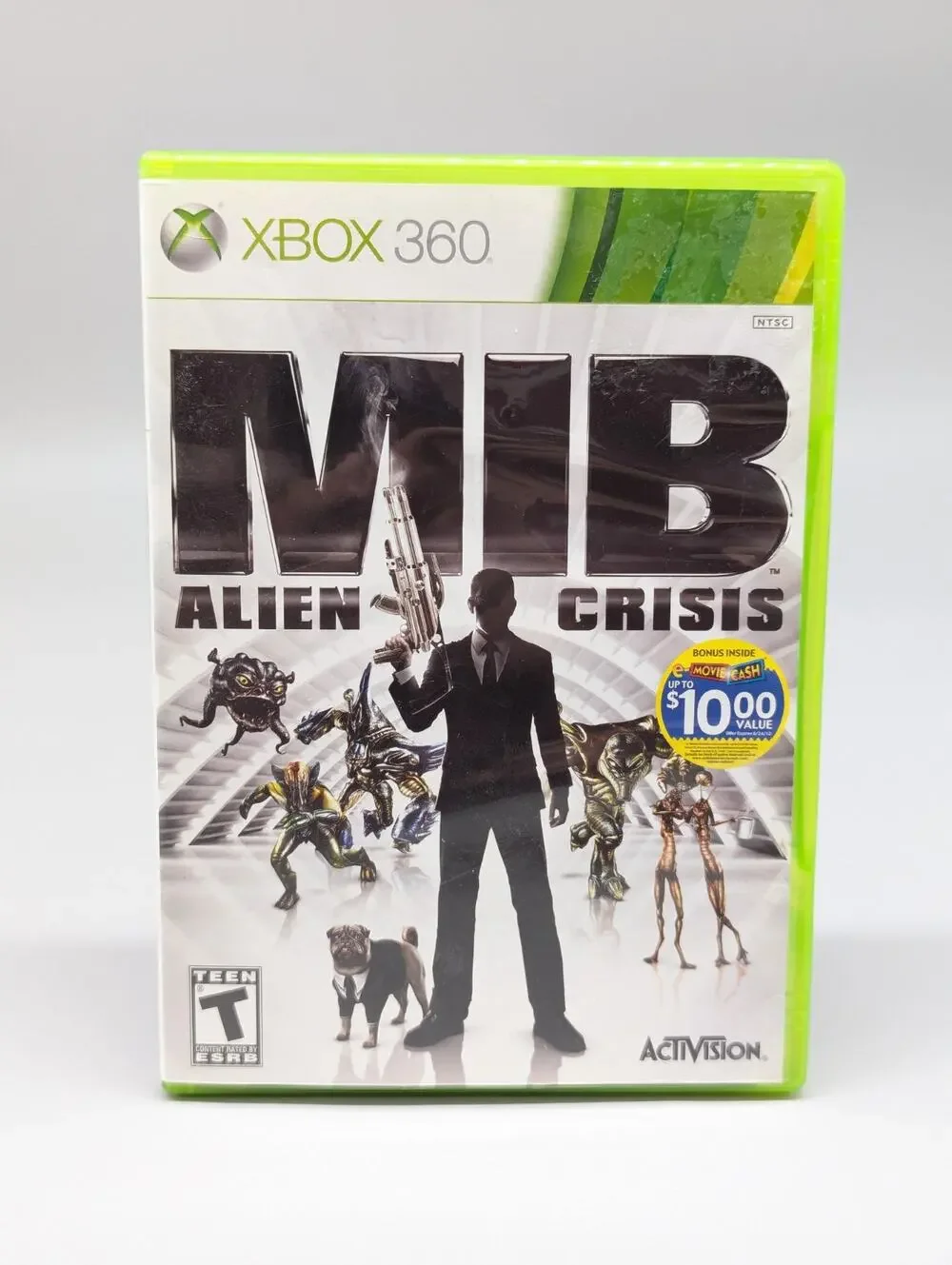 Men in Black Alien Crisis Microsoft Xbox Replacement Case & Manual Only No game